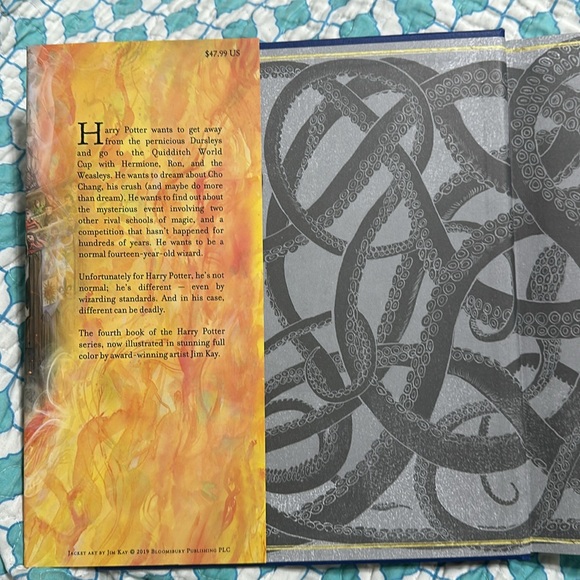 Harry Potter and The Goblet Of Fire Illustrated First Edition - Picture 2 of 4